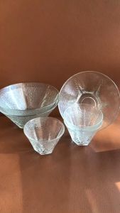 Combo 06 Thố Thuỷ Tinh Vân Nổi Hàng Cao Cấp Xuất Khẩu