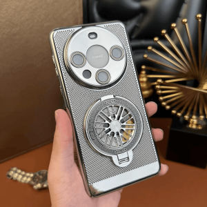 Ultra-Thin Breathable Gyro Stand Huawei Mate60 pro Phone Case Electroplated Cooling Cover Compatible with Mate50/40 pro Full Protection Shockproof
