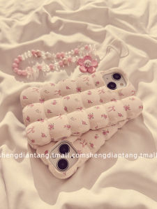 Nút Bướm Hồng Họa Tiết Hoa Iphone 15 Pro Max Ốp Lưng Sáng Tạo Thiểu Số 14 Mẫu Silicon Mềm Vỏ Bảo Vệ