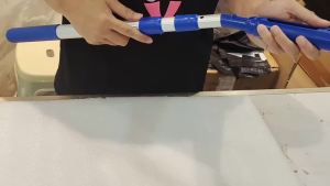 Telescopic Pool Pole Adjustable Extension Rod for Skimmer Net Fishing Basket Cleaning Tools
