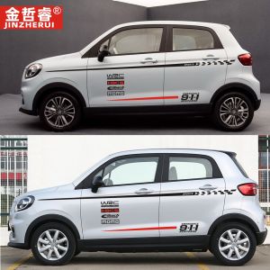 Personalized Decoration Stickers for Zero Run T03 Car Decal Side Stripe Body Modification Artwork Vinyl Stick-On Decals