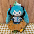 Japanese Wqinshoe Hatsune Miku Fufu Cotton Doll Dress up Hamburger Doll Clothes Doll Anime Gift. 