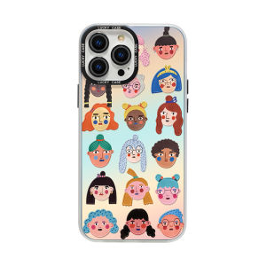 MASFEIL | Suitable for Apple 15Promax mobile phone case 15 laser luminous iPhone15 protective cover Internet celebrity max hot model all-inclusive anti-fall model ip15Pro202
