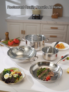 Supor Premium 304 Stainless Steel Cookware Set 7Pcs 2026 New Product