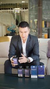 Combo 2 Sữa tắm gội nam 3in1 King Monster + Tặng nước hoa và Xịt thơm miệng Sữa tắm nam hương nước hoa cao cấp dầu gội nam