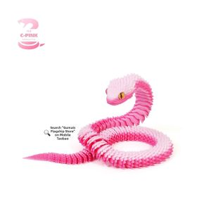 ZHENG FU | New Year Red 3D Printed Jointed Animal Toy