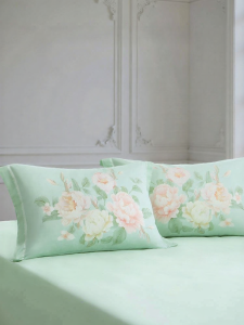 FUANNA (富安娜) | Bộ Vỏ Gối Cotton Tươi Mát 48cmx74cm