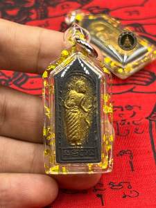 Thai Amulet 五角形黑圣粉西瓦利尊者佛牌 限量制作只有 1111 尊 龙普康斌高僧 佛历2566年Phra Sivali Pim 5 Liam Ner Wahn Dam Luang Phu Kampeng Asorm SuKhaoWaDee WaRaRam B.E.2566