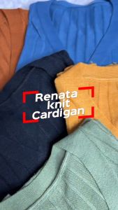 Renata Knit Cardi / Cardigan Rajut Wanita Terbaru