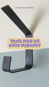 Cipta Jaya - Gantungan G Dekorasi Dinding Tas Handuk Topi