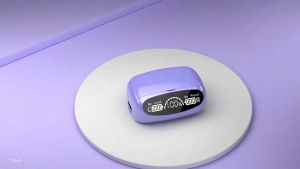 New Bluetooth Headset Digital Display Touch Headset Stereo Headset Warehouse with Charging