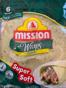 Wraps Spinach 6pcs per pack 270g