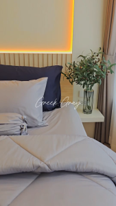 ชุดผ้าปูที่นอน Soul Sleep - Greek Gray Collection