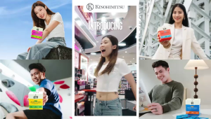 (New Launch) Kinohimitsu 3-in-1 supplement Her 14s - Visuals of a radiant woman capturing the energy of Balance and Confidence