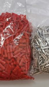 1000 Sets Dental Laboratory Use Diamond Dowel Pin 20mm with Plastic Caps Use With Pindex Model Working
