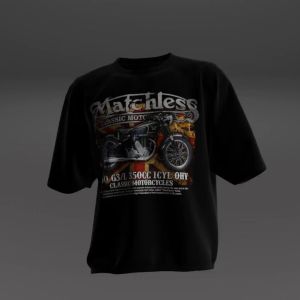 Kaos Motor Klasik MATCHLESS & Vintage: Pilihan Terbaik untuk Kaos Pria Distro