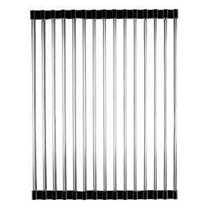 JIABAILI | Foldable and Extendable Stainless Steel Dish Drying Rack