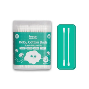 bean Baby Cotton Buds 400 Tips - Spiral & Round Tip