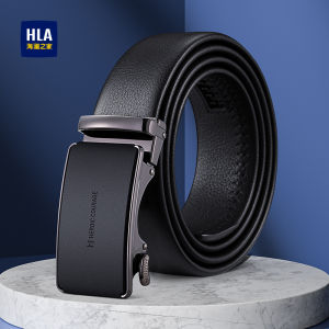 HLA | Men Genuine Leather Versatile New Design Auto Buckle Belt