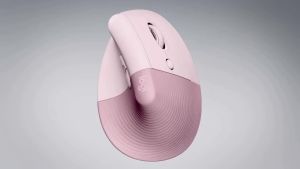 Logitech | logitech Lift Vertical Ergonomic Wireless Mouse With Silent Click Bluetooth/USB Dual Mode For PC Laptop Tablet