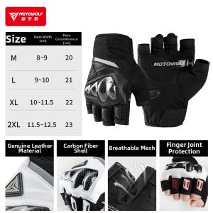MOTOWOLF | Protective Anti-slip Motorcycle Gloves