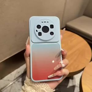 Vỏ Đầy Màu Dần Biến Cho Điện Thoại Huawei Mát Mẻ Sang Trọng Mùa Hè