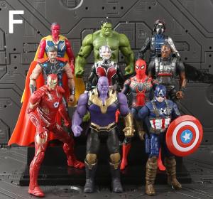 QAT | Marvel Superheroes Action Figure Set