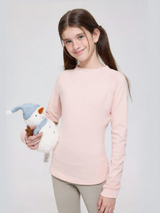 JOLLY BEAN | Solid Color Warm Lined Base Shirt