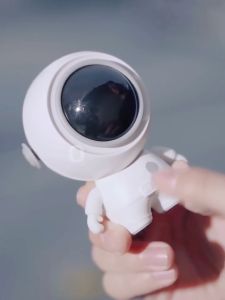 Vimite 360° Mini Portable Fan 3 speed USB charging Silent Neck Fan Astronaut Strong Wind Desk Fan Handheld kipas for home Outdoor sports Camping office 便携小风扇