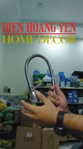 Cần mềm thay thế cho vòi rửa bát lạnh có đầu công tắc trắng CHỈ LÀ CẦN KHÔNG CÓ KHÓA