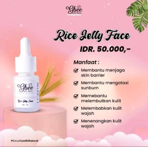 Rice jelly face gbee Glow beauty