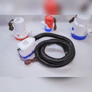 COD Kirim CepatBUYREADY Pompa Celup Air Akuarium Auto Bilge Pump Submersible 12V 1100 GPH HYBP1