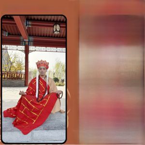 Tang Monk Clothing Full Set of Clothing Adult Monk Elder Performance Costume Props Shippei Buddha Beads Hat Qi Qi Jiao