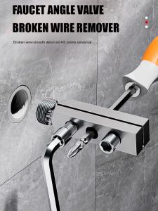 Faucet Angle Valve Broken Wire Extractor Faucet Repair Tools