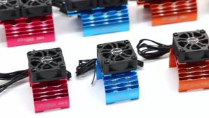 Quạt Làm Mát Động Cơ Điện Kim Loại Surpass Hobby 540 36mm Tản Nhiệt Kép Dành Cho Xe Mô Hình RC Tỷ Lệ 1/8 1/10 Phụ Kiện RC
