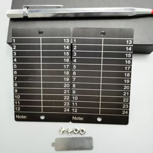 2 encrypted wallets and 1 metal plate marker pen the cryptocurrency wallet is used for hardware cold backup seed storage suita