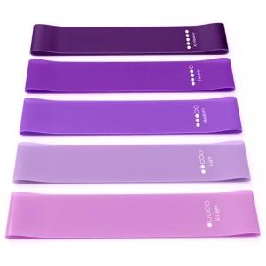 5pcs/lot Sports Yoga Resistance Bands Fitness Pull Belt Suitable for Yoga Strength Training Body Stretching Yoga Exercise Bands