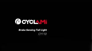 Đèn Hậu Xe Đạp Thông Minh CYCLAMI Chống Nước IPX6 Tích Hợp Sạc Type-C Cảm Biến Thông Minh Phụ Kiện Đạp Xe