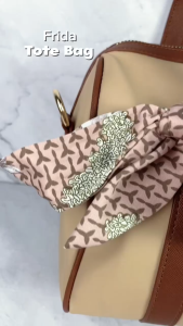 Phillipe Jourdan Frida Tote Bag Wanita Cream (Nylon)