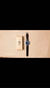 Dây da đồng hồ Siêu bền Da Bò Nâu Sáng RAM Leather Classic 1983 22