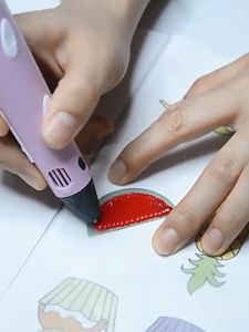 3D Printing Pen Second Generation Smart Childrens Gift Three-Dimensional Painting Creative Room Temperature Pen 3D Printing Line