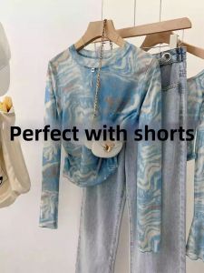 Sun Protection Breathable Dye T-Shirt
