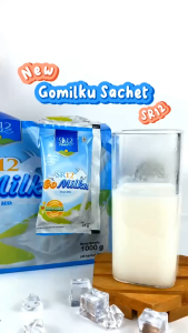 (VIRAL) 1 Renteng Gomilku 25gr 10 Sachet Susu Kambing Etawa Solusi Kalsium Sehatkan Tulang