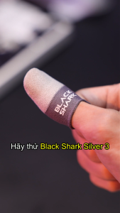 [Chính Hãng] Bao Tay Chơi Game Black Shark Silver 3 Mỏng 0.25MM Chống Mồ Hôi Chất Liệu Cao Cấp Đổi Trả Trong 7 Ngày
