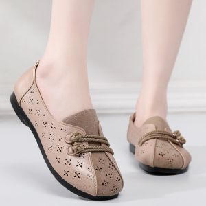 Sweet All-Matching Gommino Slip-on Old Beijing Cloth Shoes Plaid Western Style 2024 Spring New Arrival