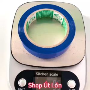 1 Cuộn băng keo màu xanh dương OPP rộng 2.4cm dài 75 mét lõi giấy 3mm giá tại xưởng