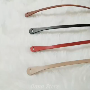 Thắt lưng da PU phong cách retro Dây lưng da thắt nút