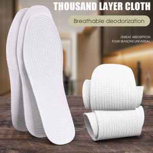 3 cặp cotton Mới Mùa Hè lót nam nữ khởi động mồ hôi thấm miếng lót chân khử mùi thoáng khí vải thoải mái bền đế giày thể thao
