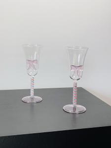 Creative Original Highball Glass Colorful Gem Champagne Cup Sugar Bean Alcohol Glass Borosilicate French Style Beverageware