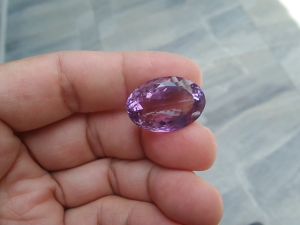PY Beauty+++ ร้านนี้ขายแต่ของแท้ - พลอยอเมทิสต์ ( Natural Amethyst ) 26.75 กะรัต อัญมณีเดือนกุมภาพันธ์ น่าสะสม